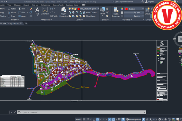 Quy hoạch phân khu tỷ lệ 1/2000 khu vực Đường Đệ, thành phố Nha Trang