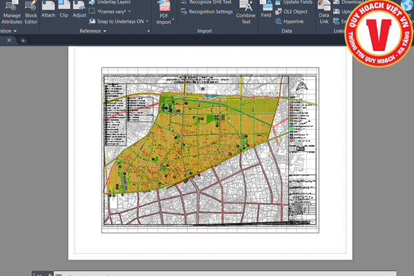 Quy hoạch chi tiết xây dựng tỷ lệ 1/500 Khu Đông Bắc - Tây Bắc, trị trấn Đất Đỏ, huyện Đất Đỏ, tỉnh Bà Rịa Vũng Tàu