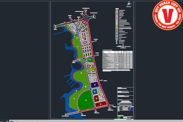 Quy hoạch chi tiết tỷ lệ 1/500 Khu đô thị Tây Long Điền Khu 2