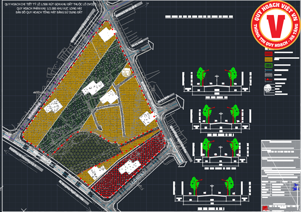 Quy hoạch chi tiết tỷ lệ 1/500 rút gọn khu đất thuộc lô DVO.35 Quy hoạch phân khu Long Hải, huyện Long Điền, tỉnh BRVT