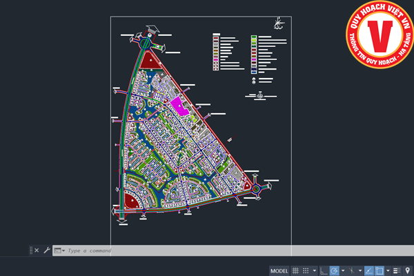 Quy hoạch chi tiết 1/500 Khu Đô thị Tây Long Điền