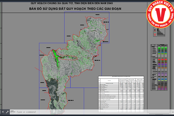 Quy hoạch chung xã Quài Tở tỉnh Điện Biên đến năm 2045