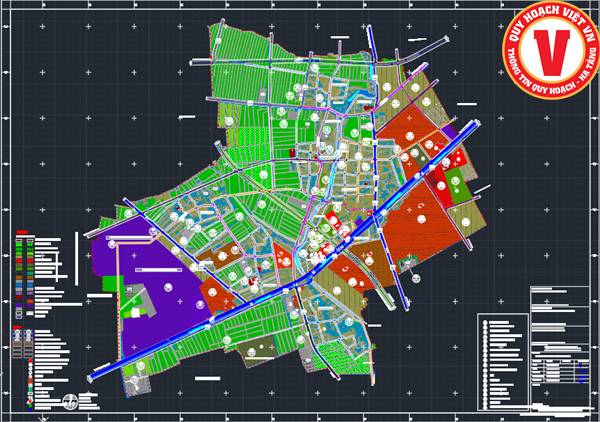 Quy hoạch chung xây dựng xã Đoàn Đào, huyện Phù Cừ, tỉnh Hưng Yên đến năm 2035, tỷ lệ 1/5.000