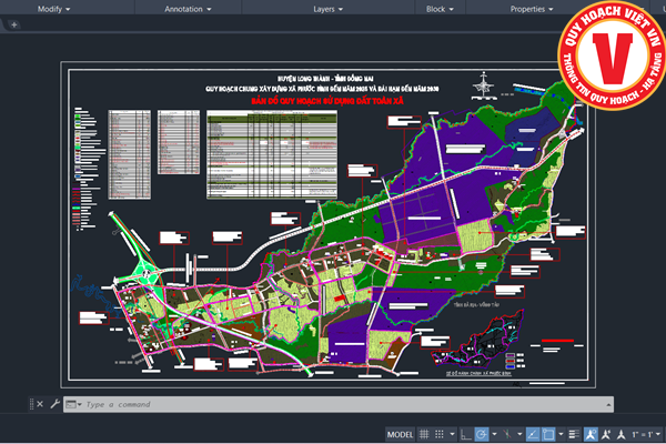 Quy hoạch chung xây dựng xã Phước Bình, huyện Long Thành, tỉnh Đồng Nai