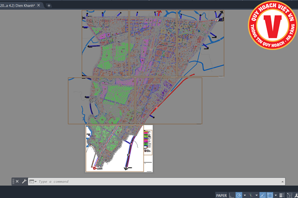 Quy hoạch phân khu Vùng đô thị đầu mối trung chuyển, xã Diên Lạc tỉnh Khánh Hoà