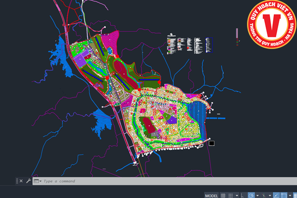 Quy hoạch Phân khu Đô thị phía Bắc, Đô thị mới Cam Lâm, tỉnh Khánh Hoà