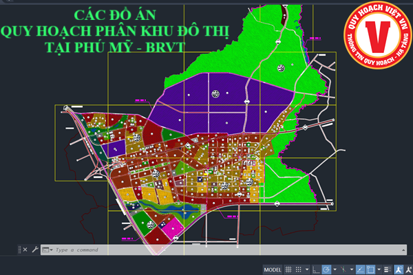 7 Đồ án Quy hoạch Phân khu Đô thị tại Phú Mỹ - Bà Rịa Vũng tàu