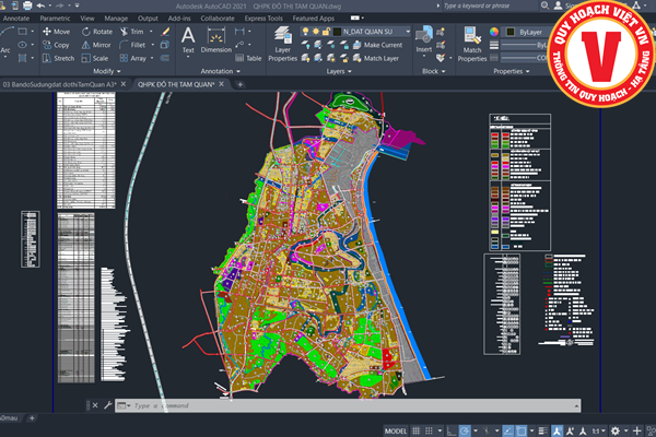 Quy hoạch phân khu tỷ lệ 1/2000 khu vực đô thị Tam Quan – Hoài Nhơn