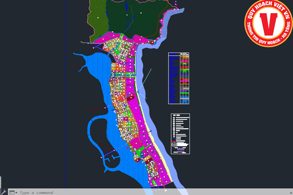 Quy hoạch Phân khu Đô thị ven biển, Đô thị mới Cam Lâm, tỉnh Khánh Hoà