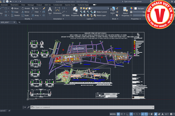 Quy hoạch Phân khu khu vực hai bên đường Lê Duẫn TP Phan Thiết