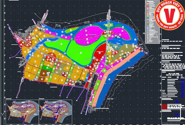 Quy hoạch phân khu xây dựng (tỷ lệ 1/2000) Khu vực có ký hiệu số 2 thuộc Đồ án quy hoạch chung xây dựng khu du lịch ven biển phía Nam tỉnh Ninh Thuận