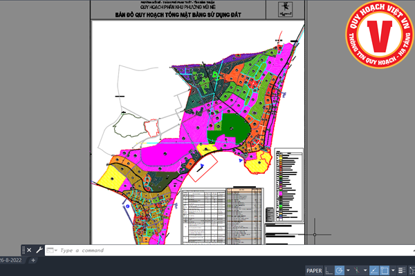 Quy hoạch phân khu phường Mũi Né - TP Phan Thiết
