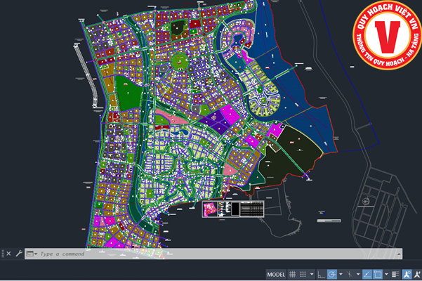 Quy hoạch Phân khu Đô thị Trung tâm, Đô thị mới Cam Lâm, tỉnh Khánh Hoà