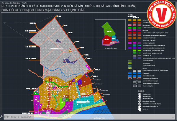Quy hoạch phân khu tỷ lệ 1/2.000 khu vực ven biển xã Tân Phước, thị xã La Gi, tỉnh Bình Thuận