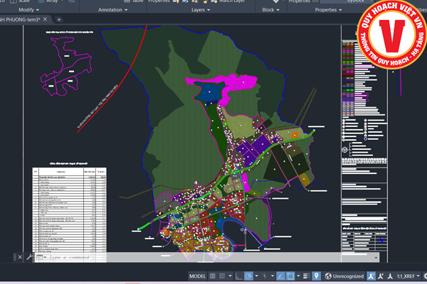 Quy hoạch phân khu (tỷ lệ 1/2000) Khu dân cư Vĩnh Phương, phường Bắc Nha Trang và phường Tây Nha Trang
