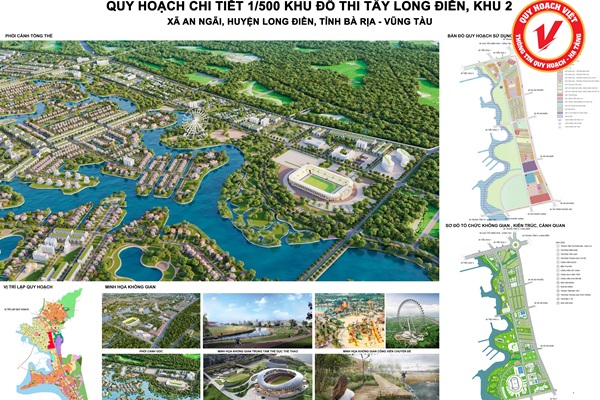 QUY HOẠCH CHI TIẾT 1/500 KHU ĐÔ THỊ TÂY LONG ĐIỀN