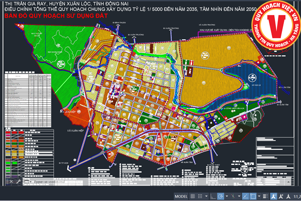 Tổng hợp các đồ án quy hoạch tại Đồng Nai