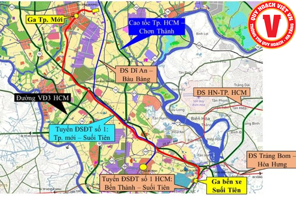 Hai tuyến metro tại Bình Dương (cũ) được ưu tiên đầu tư trong 5-10 năm tới
